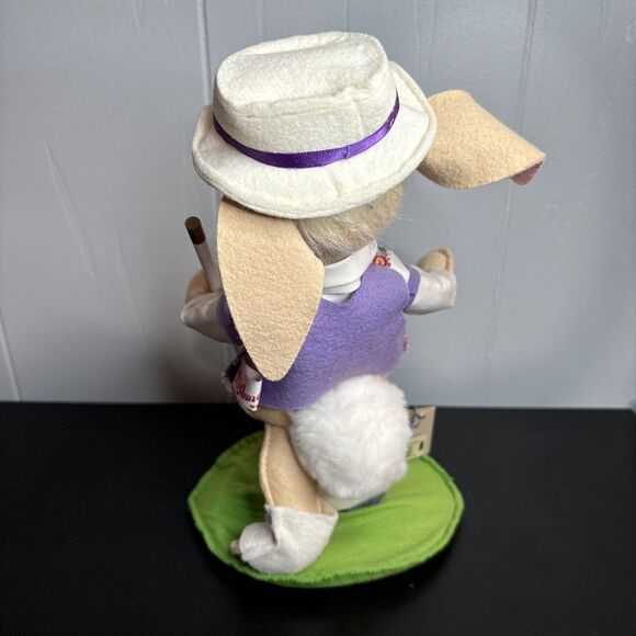 ANNALEE 10" EASTER PARADE BOY BUNNY EYES CLOSED #0656 - 1995 - Picture 3 of 8